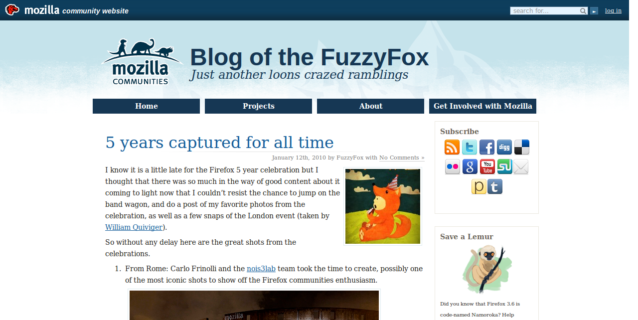 blog screen shot