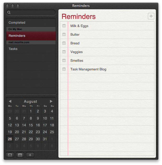 Apple Reminders